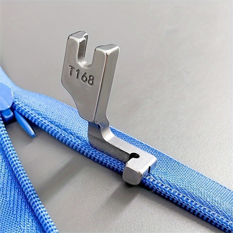Zipper Foot Presser - Industrial Steel T168 Sewing Machine Presser