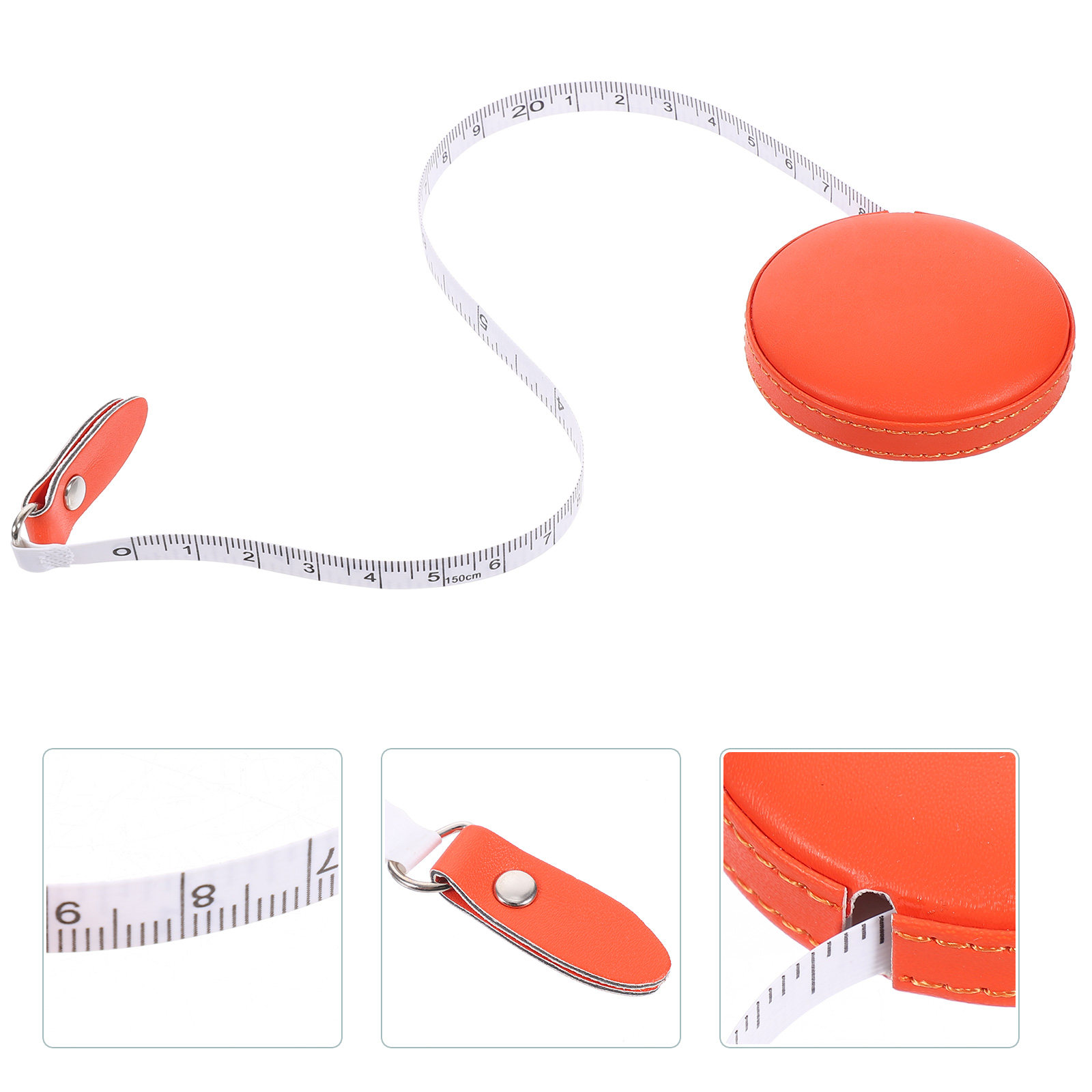 Sewing Garments - 1Pcs PU Measuring Tape 1.5m Automatic