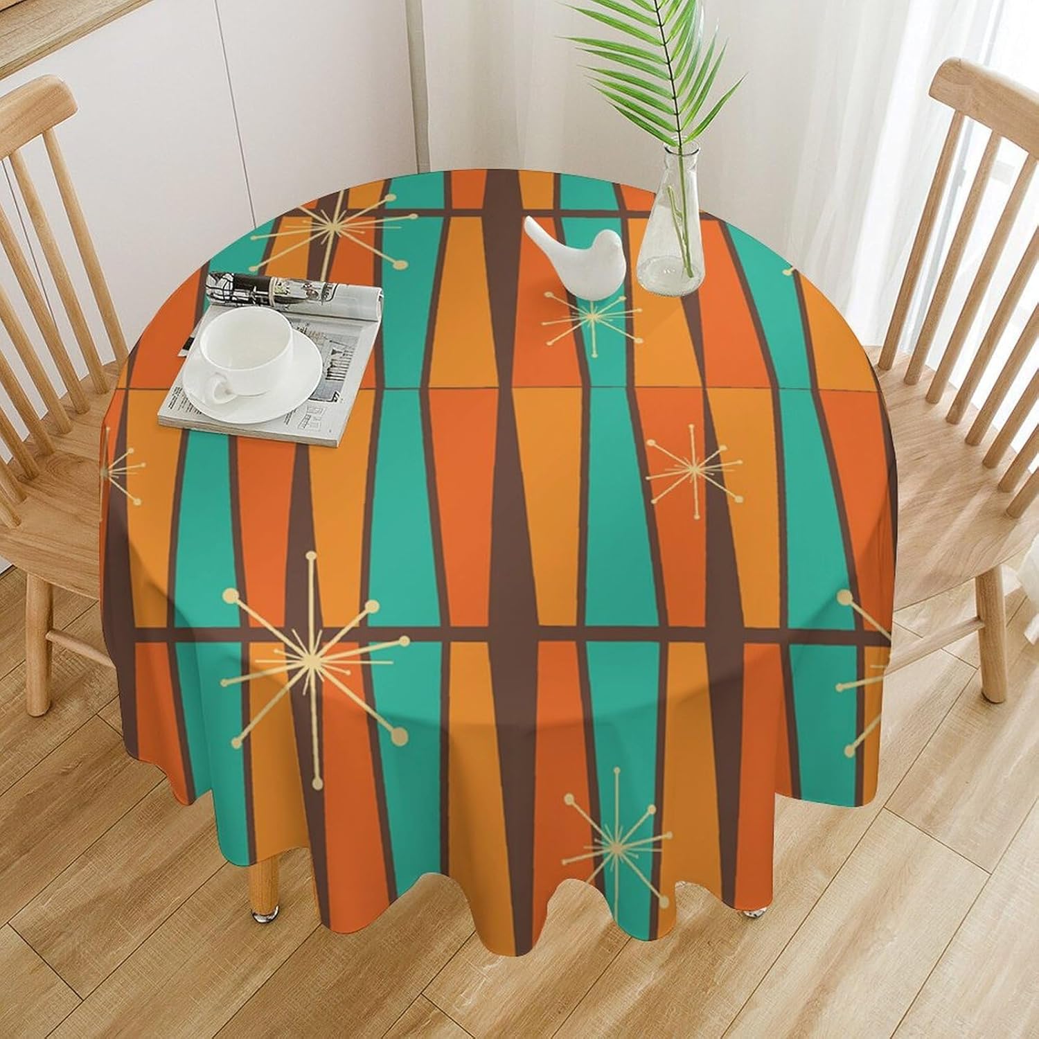 Mid Century Modern Orange Yell - Century Textile & Sewing Supply Photos ulasan dan harga