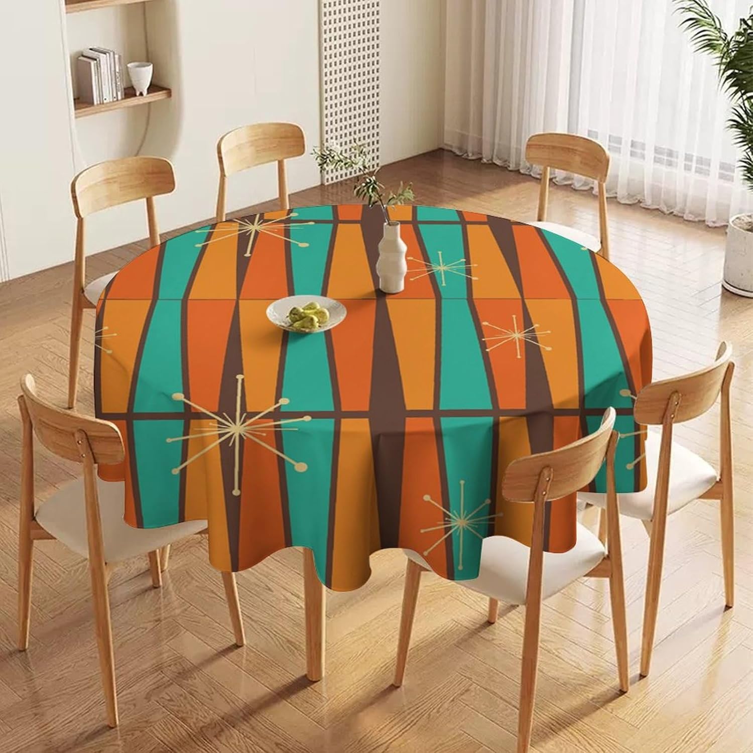 Mid Century Modern Orange Yell - Century Textile & Sewing Supply Photos ulasan dan harga