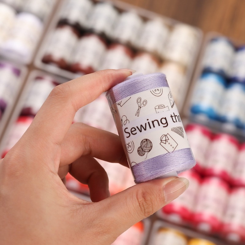 Multi Color Sewing Thread Set  - Sewing Thread Production ulasan dan harga
