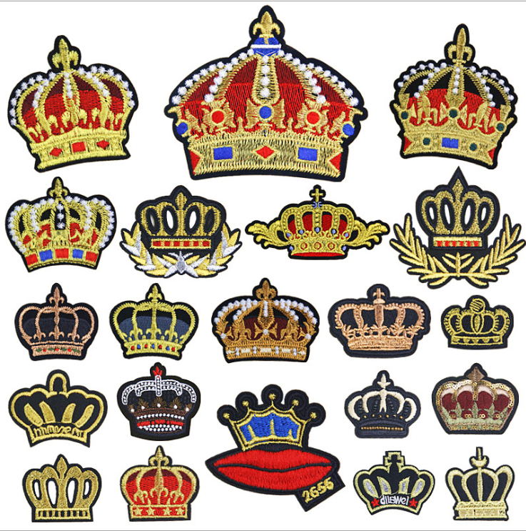 New Arrival 10 Pcs Crown Embro - Sewing Id ulasan dan harga