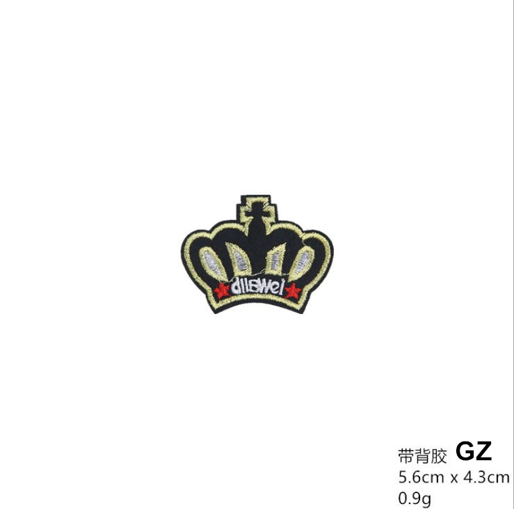 New Arrival 10 Pcs Crown Embro - Sewing Id ulasan dan harga