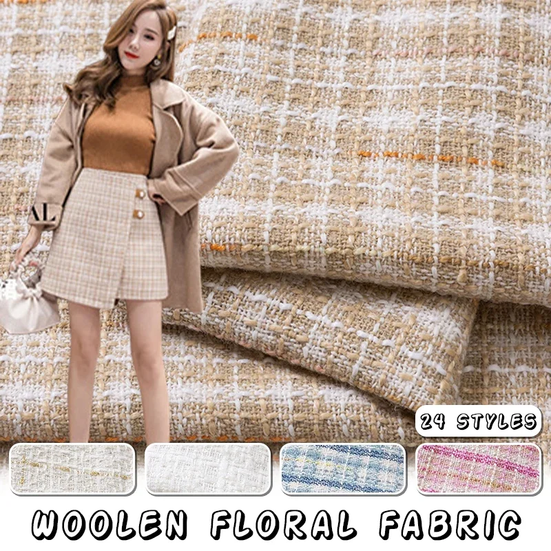 50cm Gold Silk Small Fragrance - Sewing Tweed ulasan dan harga