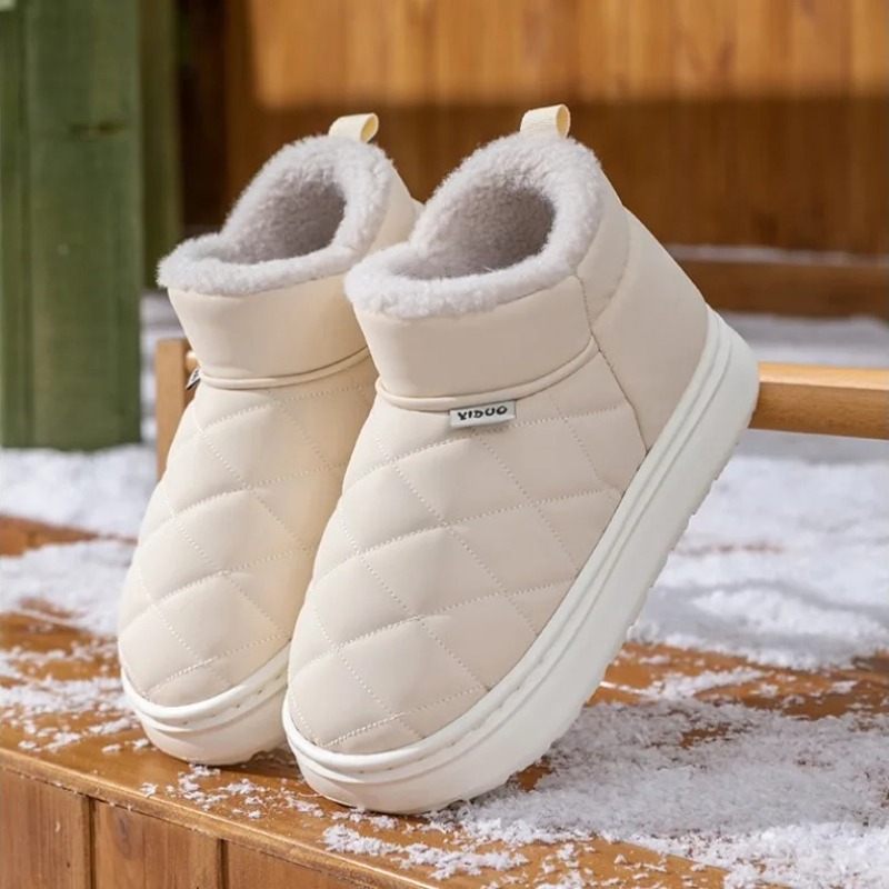 Winter Fleece Lined Slippers A - Sewing Fleece ulasan dan harga