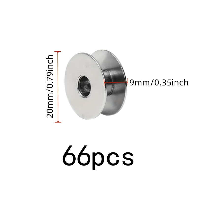 66 pcs Anti-Oxidation Bobbins, - Sewing Thread Production ulasan dan harga