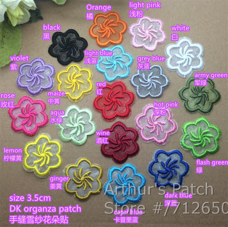 New Arrival 10 Pcs Flower Embr - Sewing Id ulasan dan harga