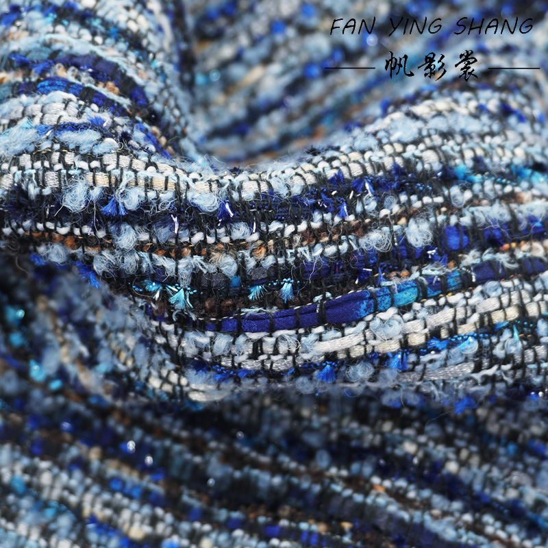 2025 Blue Series Bright Chiffo - Sewing Tweed ulasan dan harga