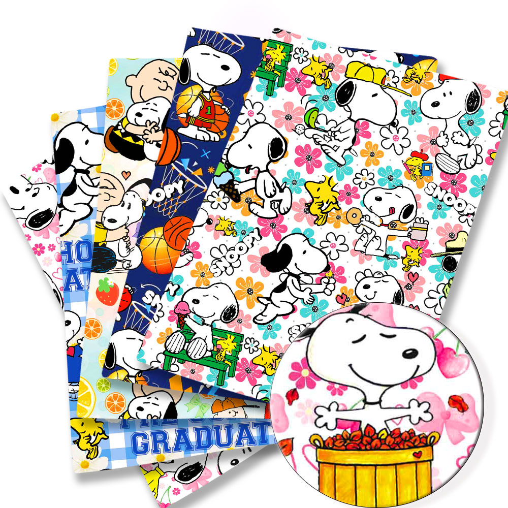 TAKARA TOMY Snoopy fabric140x5 - Sewing Production ulasan dan harga