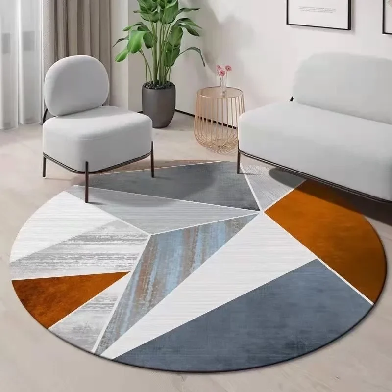 ~O~Geometric Round Rug with Mo - Century Textile & Sewing Supply Photos ulasan dan harga