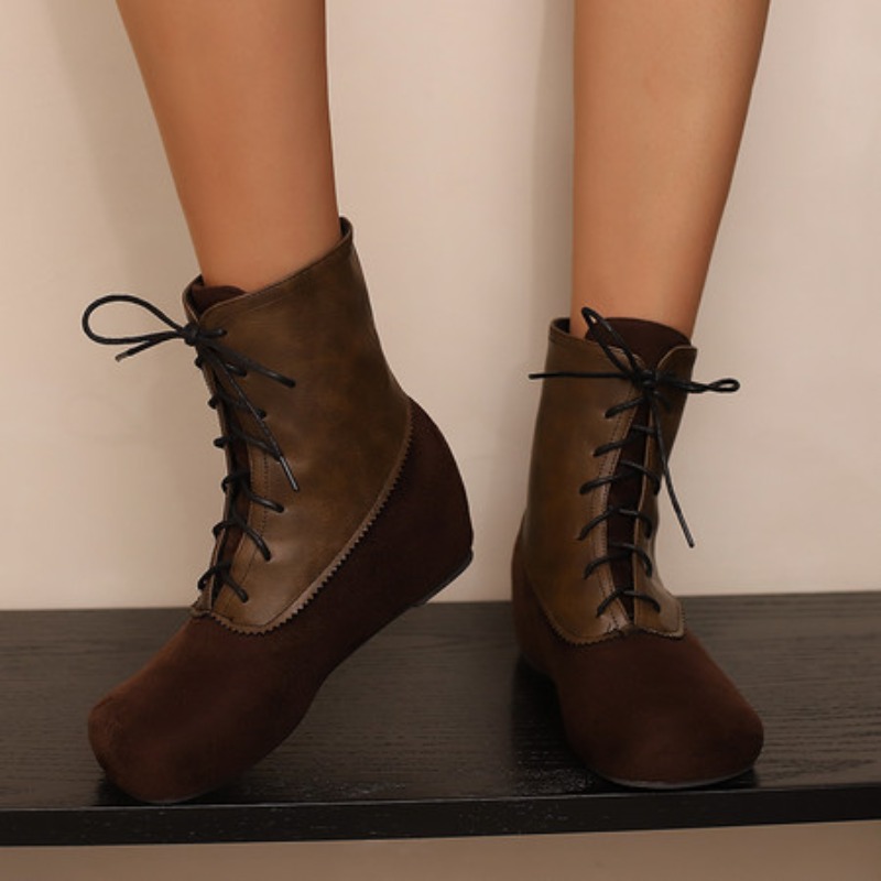 Big Size 50 Short Boot Female  - Sewing Fleece ulasan dan harga