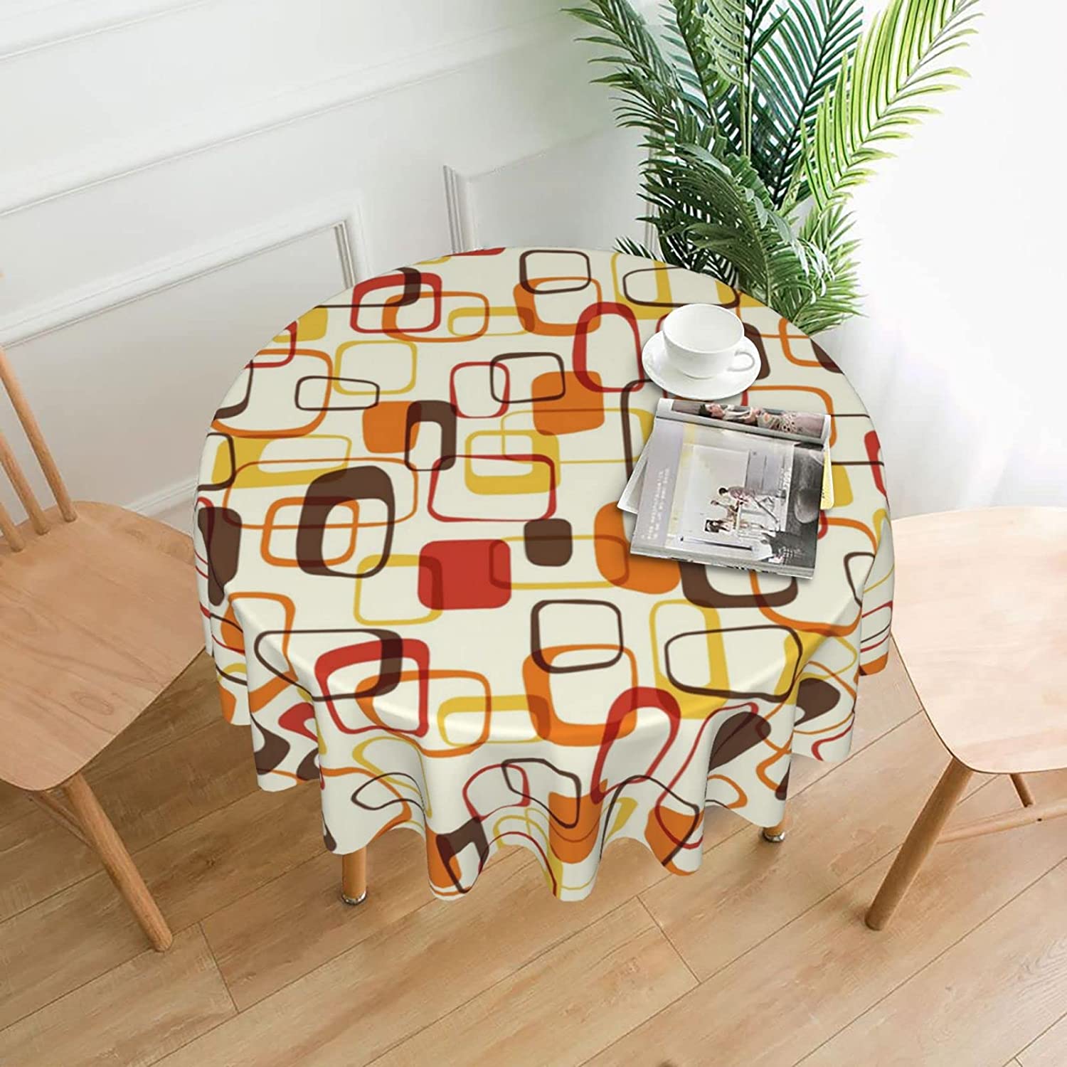 Retro Mid Century Geometric Ro - Century Textile & Sewing Supply Photos ulasan dan harga