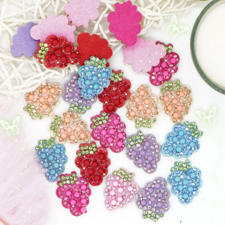 10 Pcs Grape Glue Fix Sew On R - Sewing Id ulasan dan harga