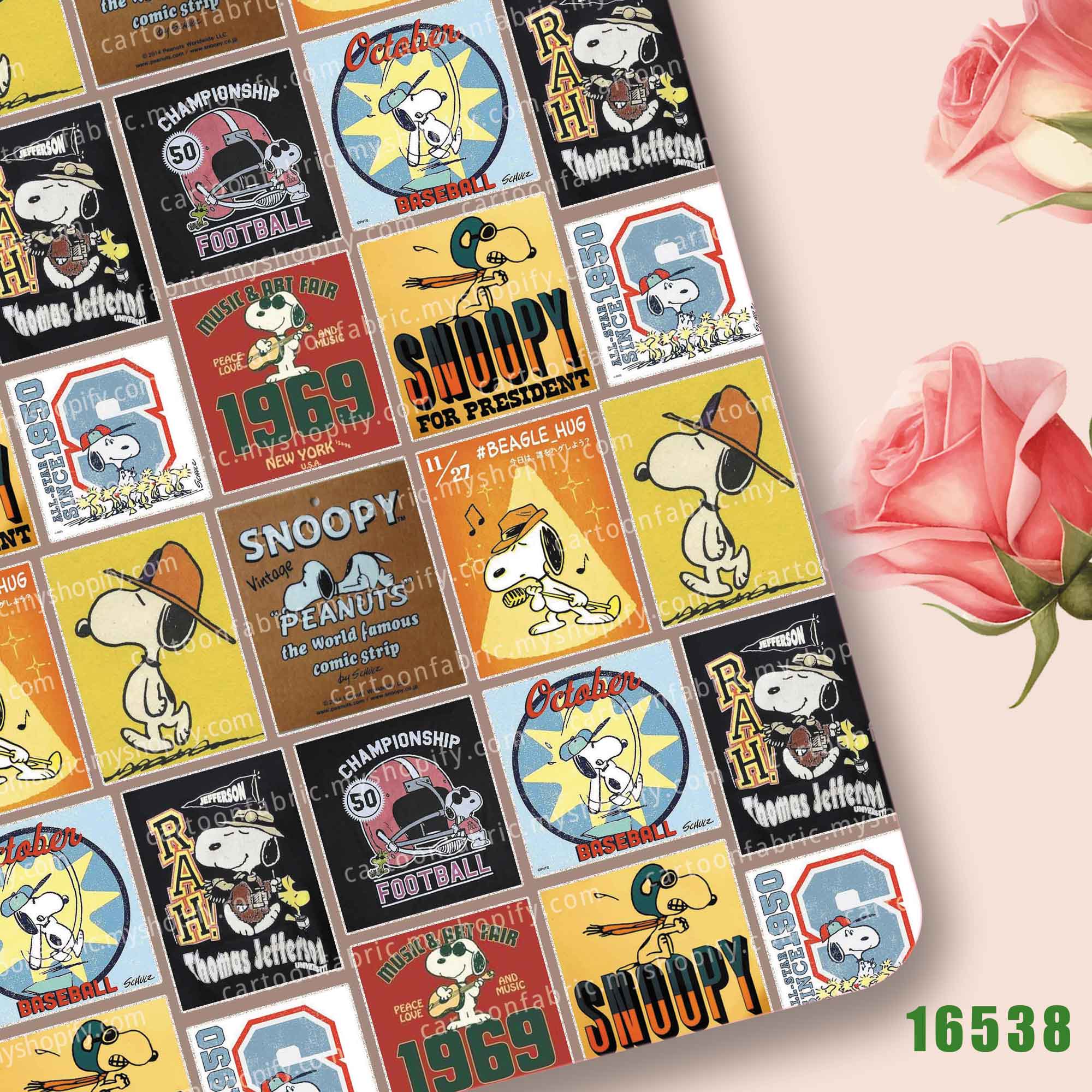TAKARA TOMY Snoopy Fabric140x5 - Sewing Production ulasan dan harga