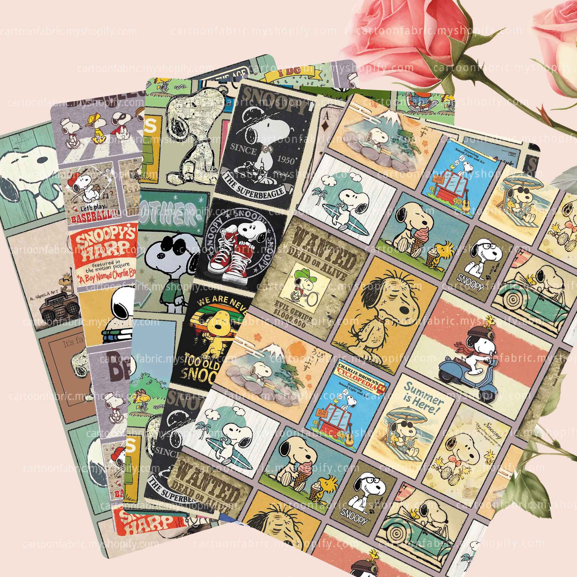 TAKARA TOMY Snoopy Fabric140x5 - Sewing Production ulasan dan harga