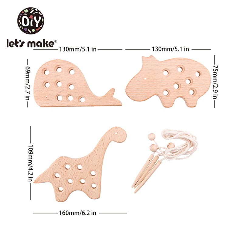 Wooden Kindergarten Mouse Thre - Sewing Thread Production ulasan dan harga