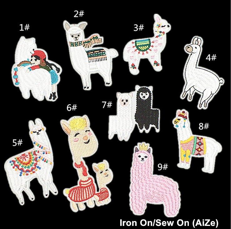 10 Pcs Embroidered Animal Patc - Sewing Id ulasan dan harga