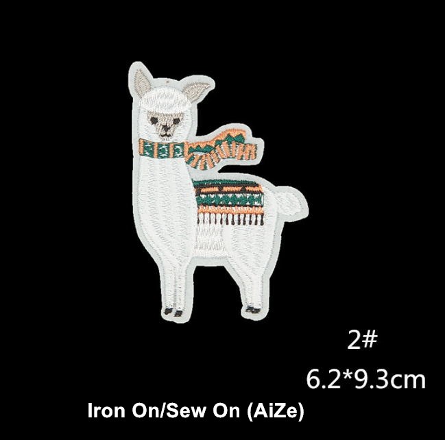 10 Pcs Embroidered Animal Patc - Sewing Id ulasan dan harga