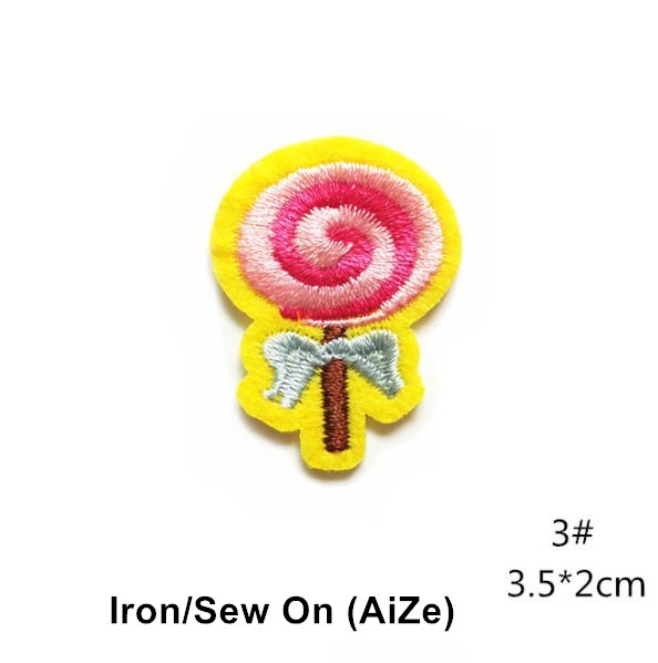 10 Pcs Fruit Cake Embroidered  - Sewing Id ulasan dan harga