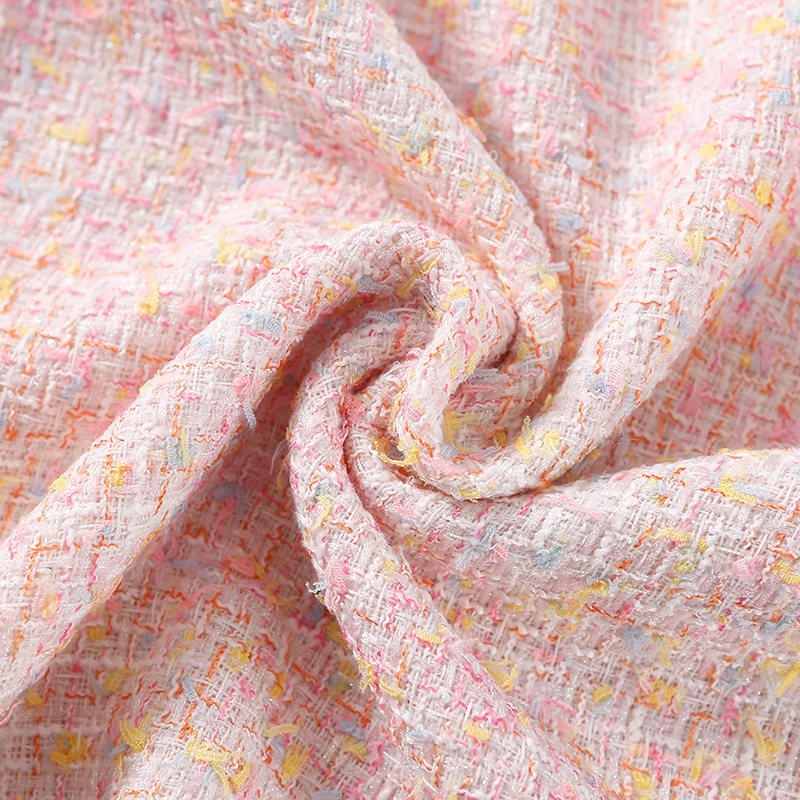 Luxury Tweed Fabric Boucle Fab - Sewing Tweed ulasan dan harga