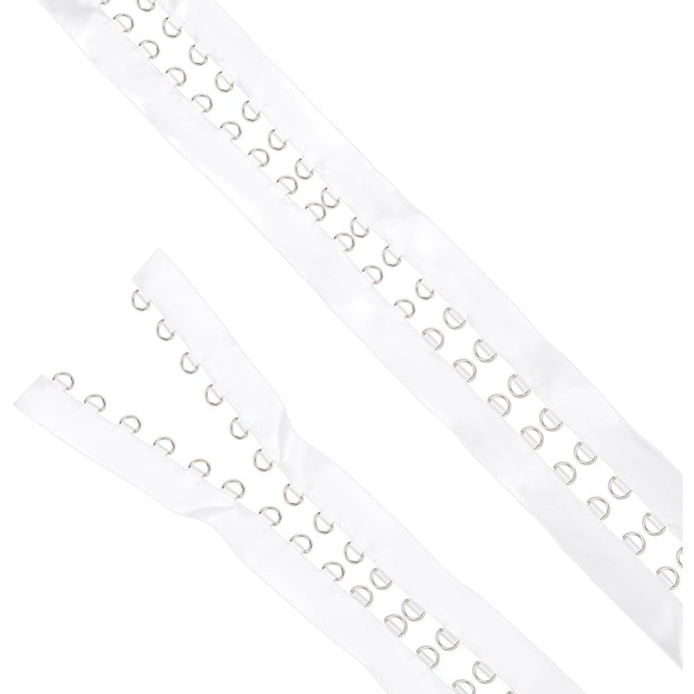 4 Yards White Grommet Trim wit - Sewing Garments ulasan dan harga