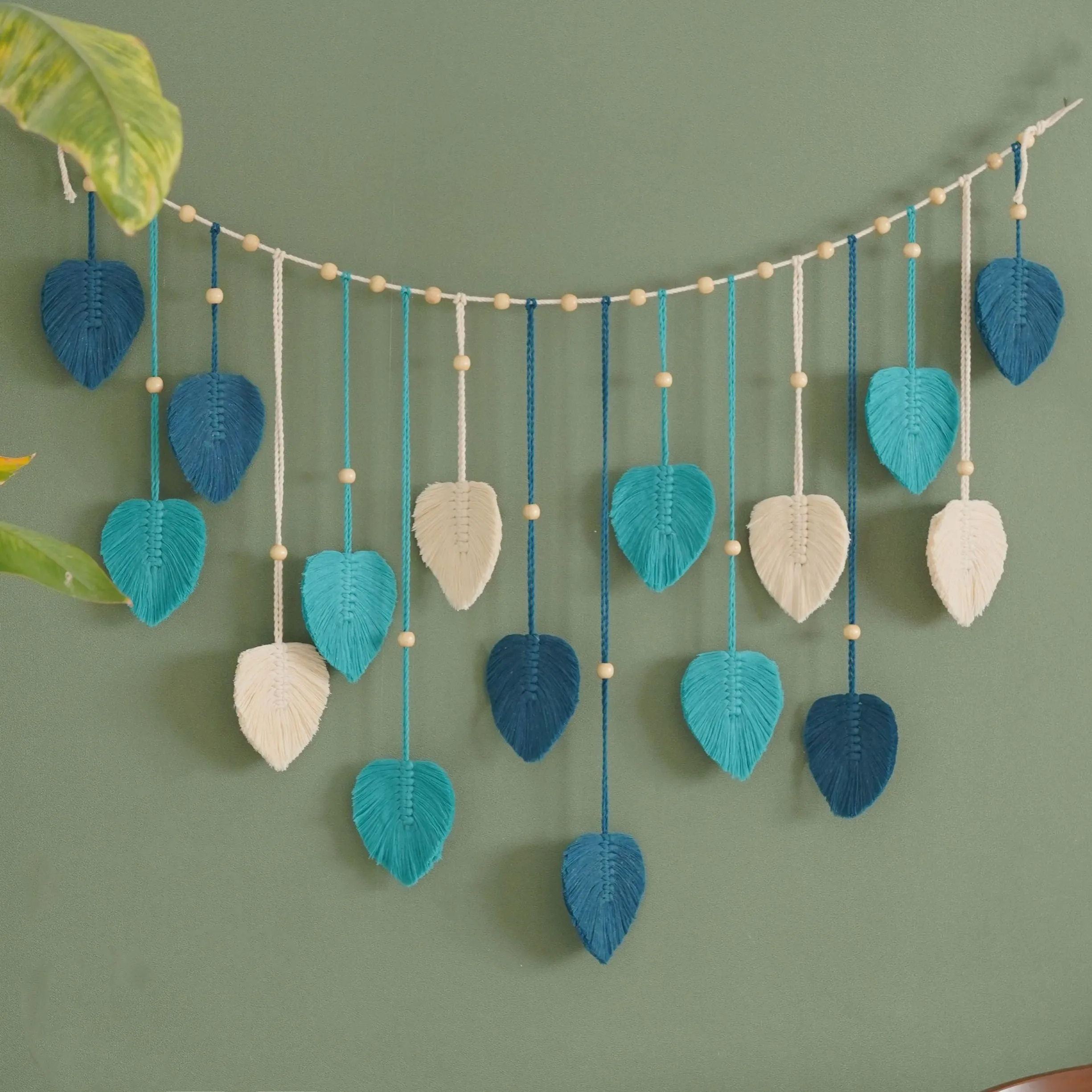 1 Pc Green Leaves Garland, Mac - Century Textile & Sewing Supply Photos ulasan dan harga