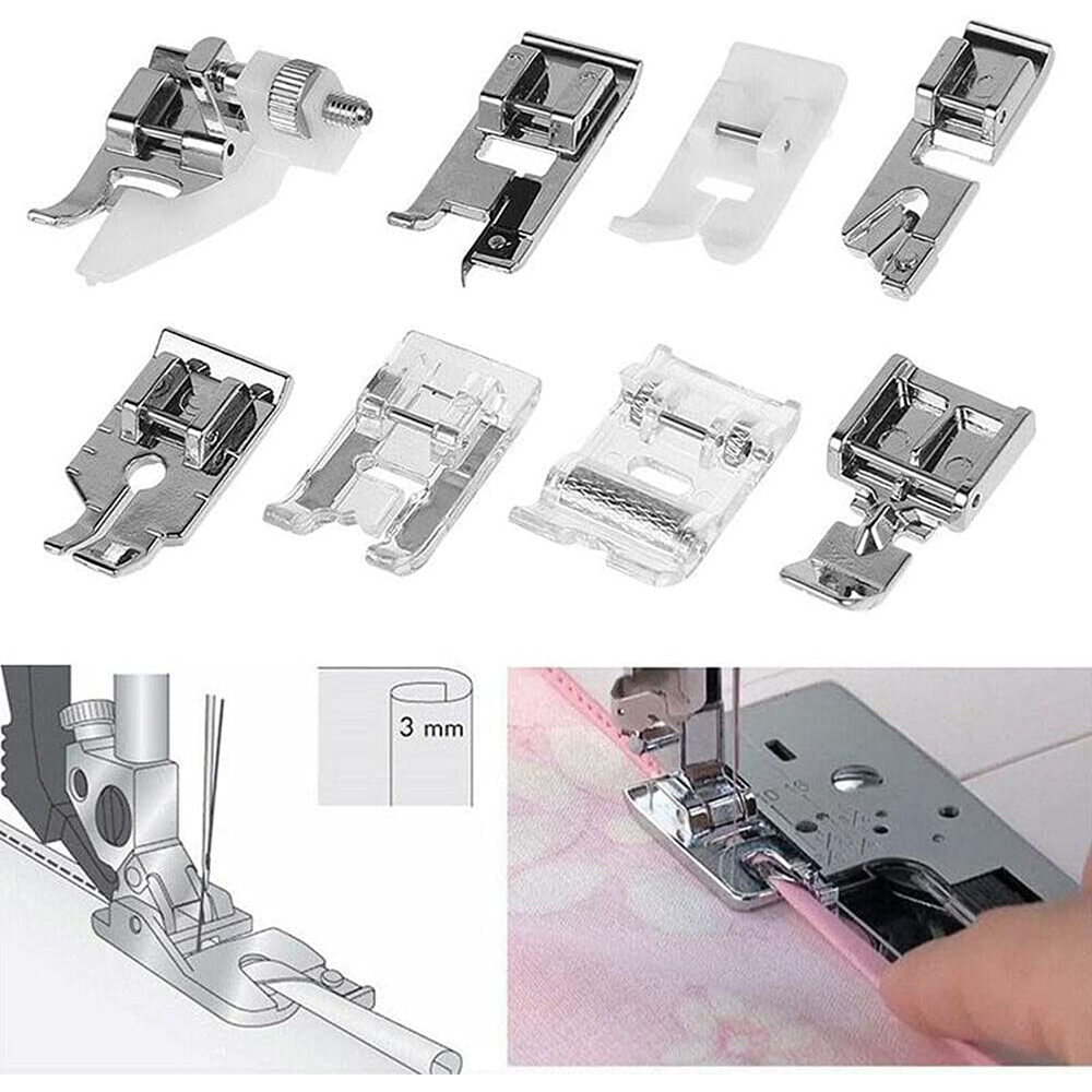 13 PCS/Box Presser Foot Set Ro - Zipper Foot Presser ulasan dan harga