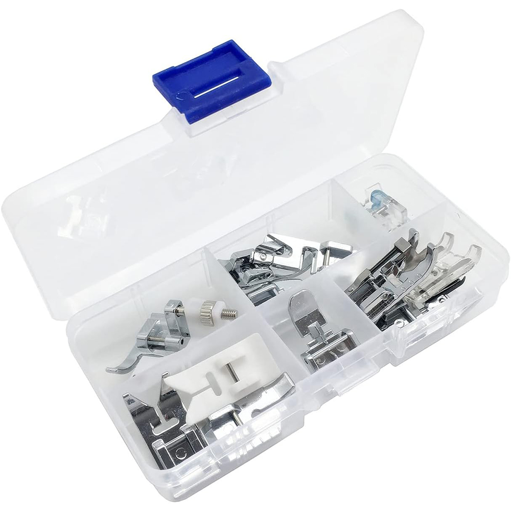 13 PCS/Box Presser Foot Set Ro - Zipper Foot Presser ulasan dan harga