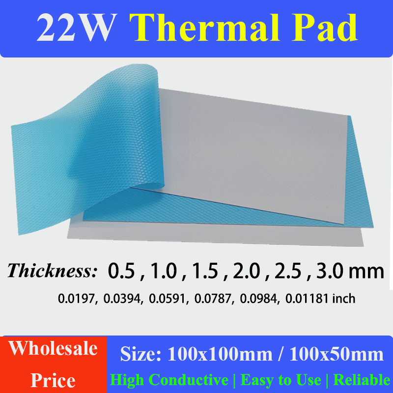 22W/mk 100x100mm Soft Thermal  - Fabric Softener Sheet ulasan dan harga