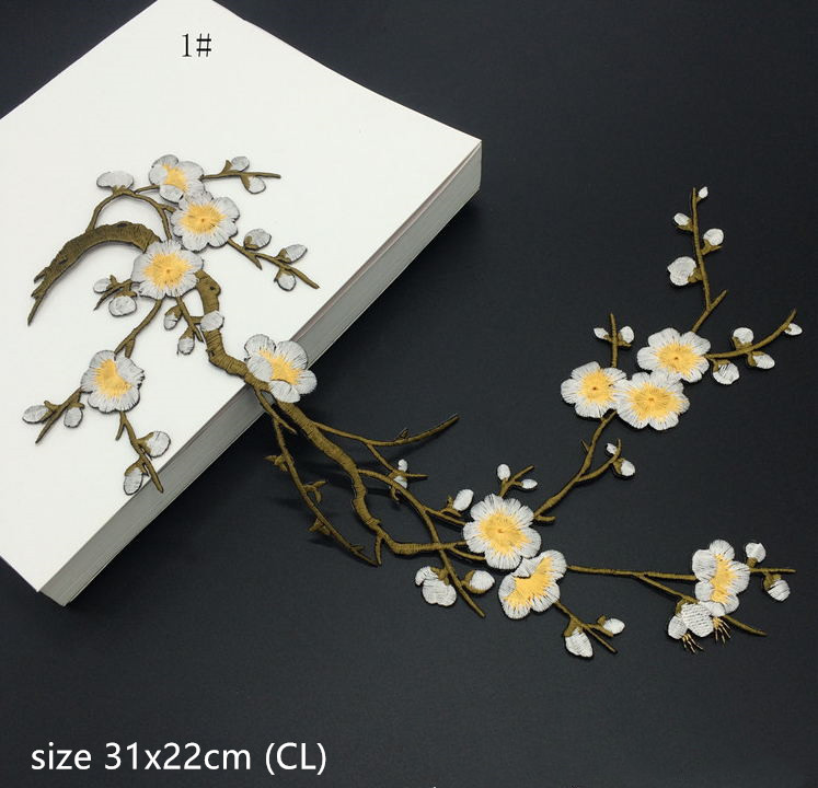 27 Colors 10 Pcs Big Flower Em - Sewing Id ulasan dan harga