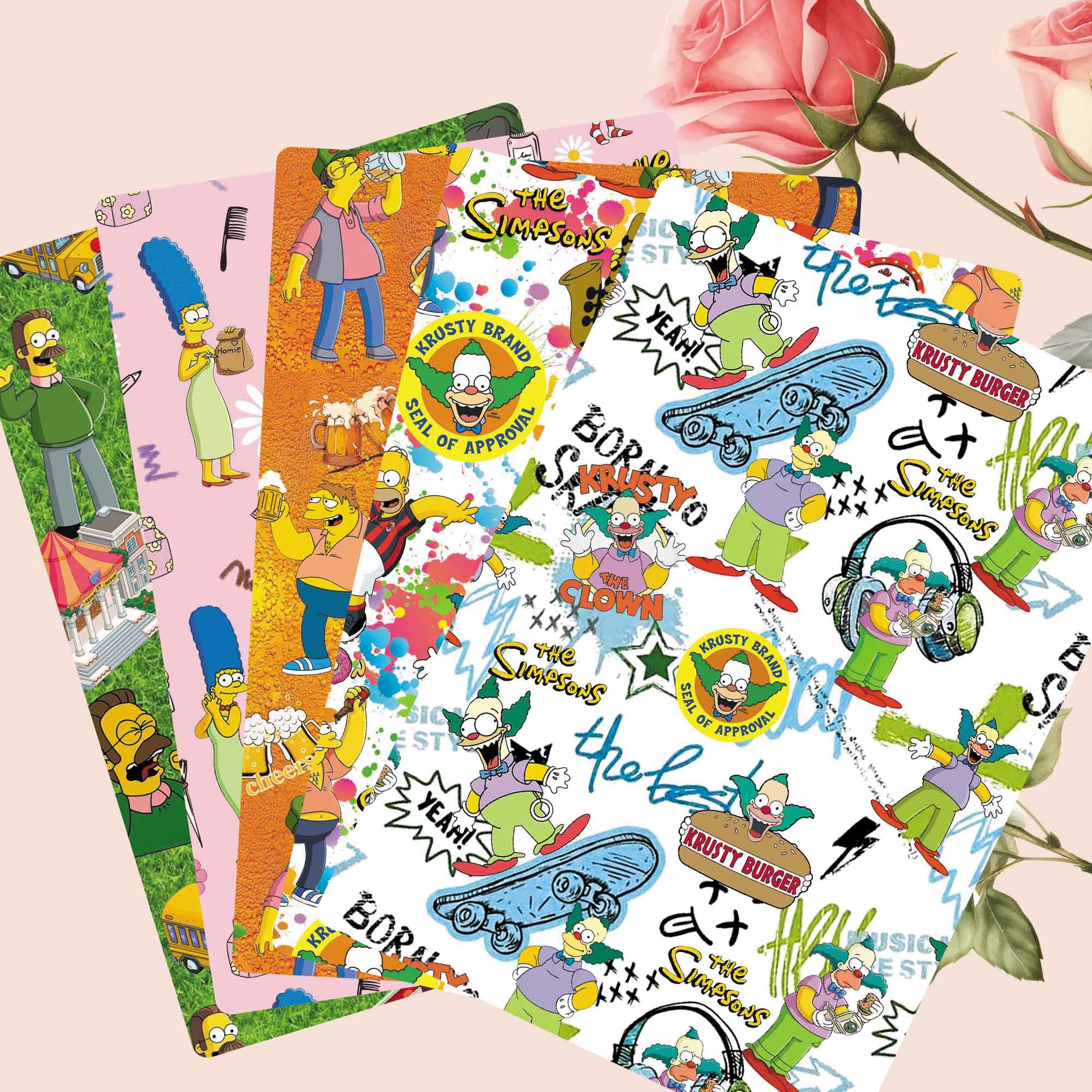 Cartoon THE SIMPSONS Polyester - Sewing Production ulasan dan harga