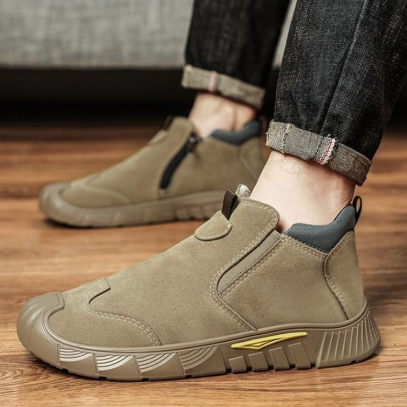 Men's Thermal Work Boots 2025  - Sewing Fleece ulasan dan harga