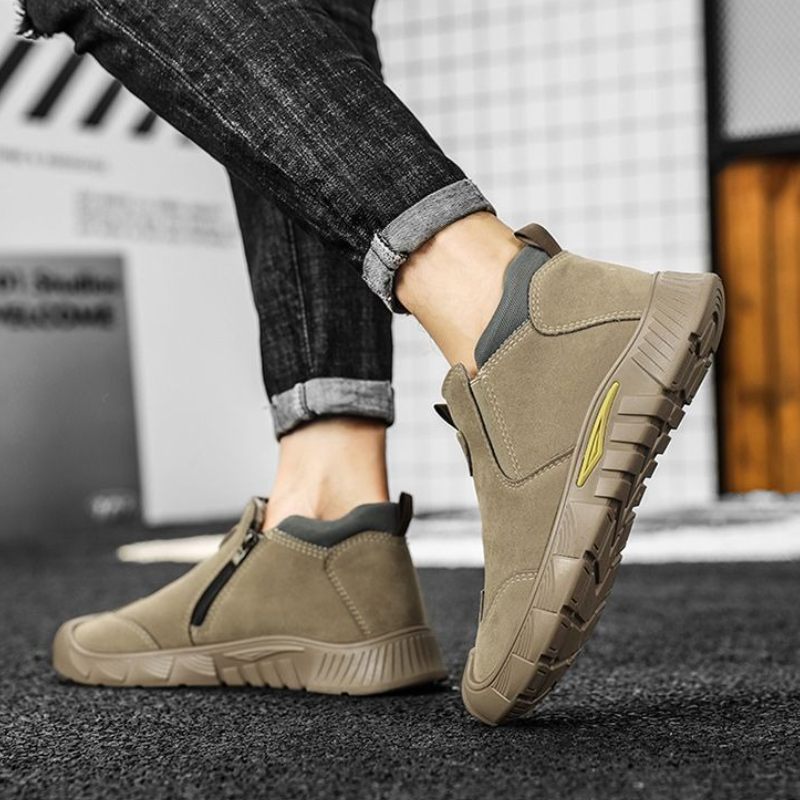 Men's Thermal Work Boots 2025  - Sewing Fleece ulasan dan harga