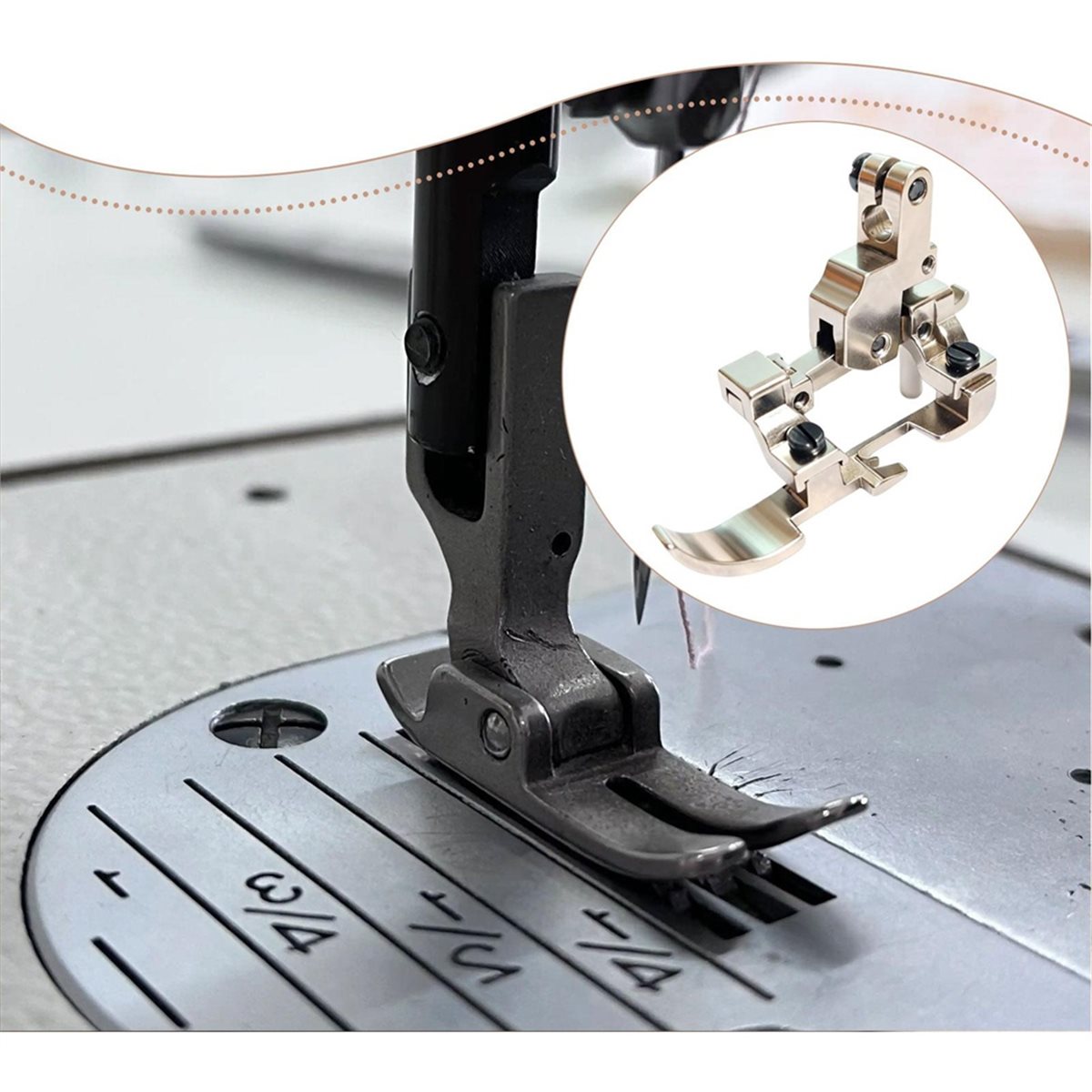 Sewing Machine Feet Adjustable - Zipper Foot Presser ulasan dan harga