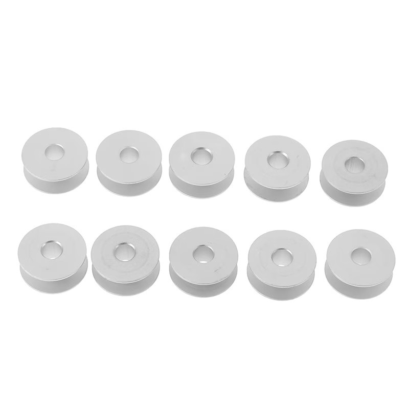 35 pcs Aluminum Sewing Bobbins - Sewing Thread Production ulasan dan harga