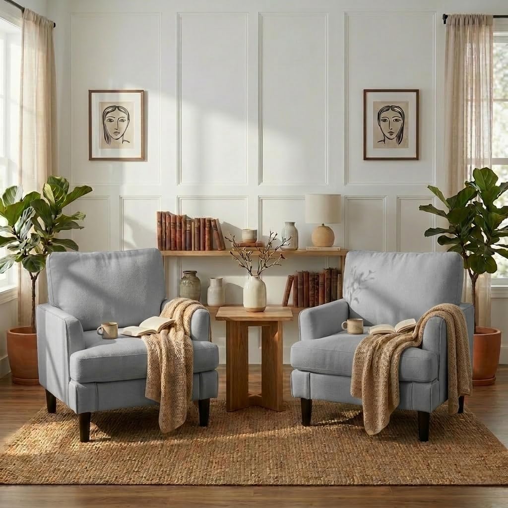 #Accent Chair Set Of  Mid-Cent - Century Textile & Sewing Supply Photos ulasan dan harga