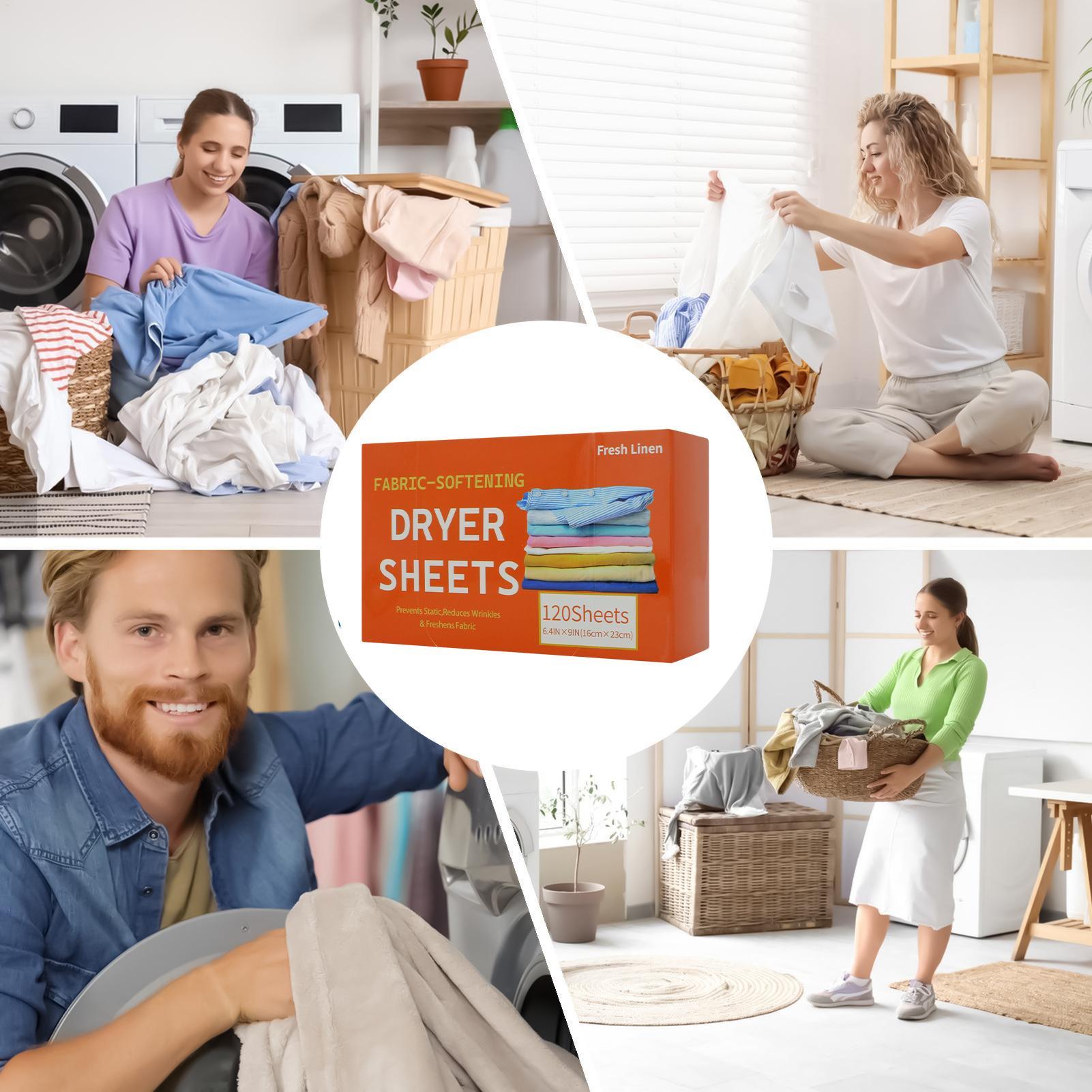 Laundry Softener Sheets 120 Pi - Fabric Softener Sheet ulasan dan harga