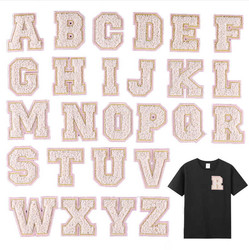 10 Pcs Towel Number Alphabet E - Sewing Id ulasan dan harga