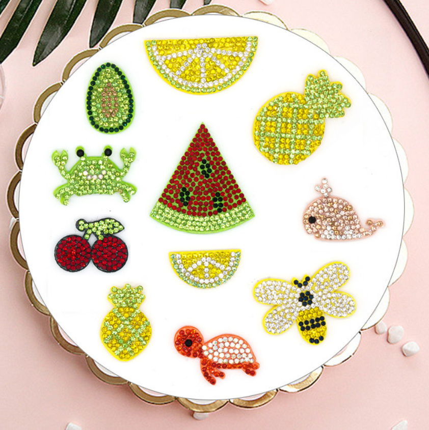 20 Pcs Turtle Berry Rhinestone - Sewing Id ulasan dan harga