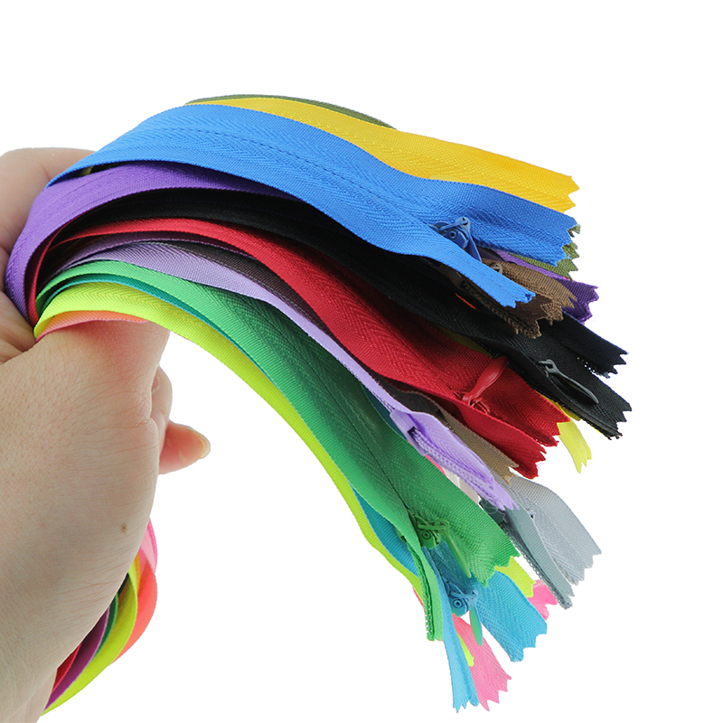50PCS 6-24 Inch invisible zipp - Invisible Zip Fastener ulasan dan harga