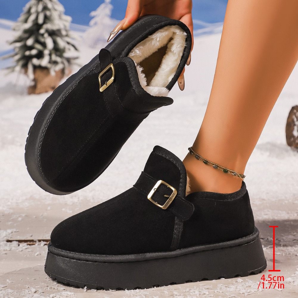 Women's Winter Snow Boots Thic - Sewing Fleece ulasan dan harga