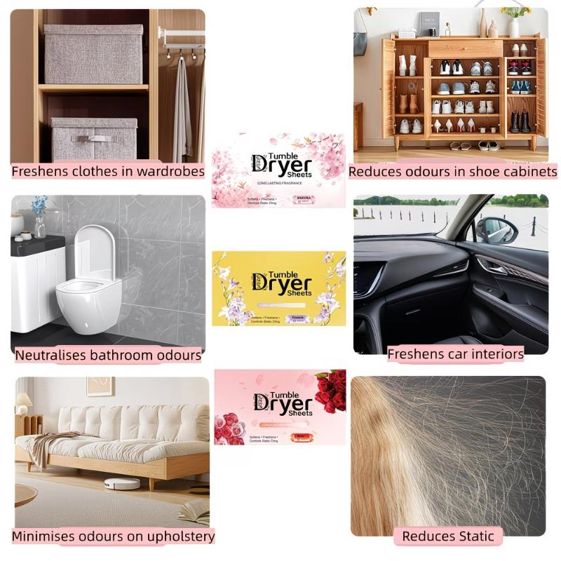 Household Laundry Supply 1 Box - Fabric Softener Sheet ulasan dan harga