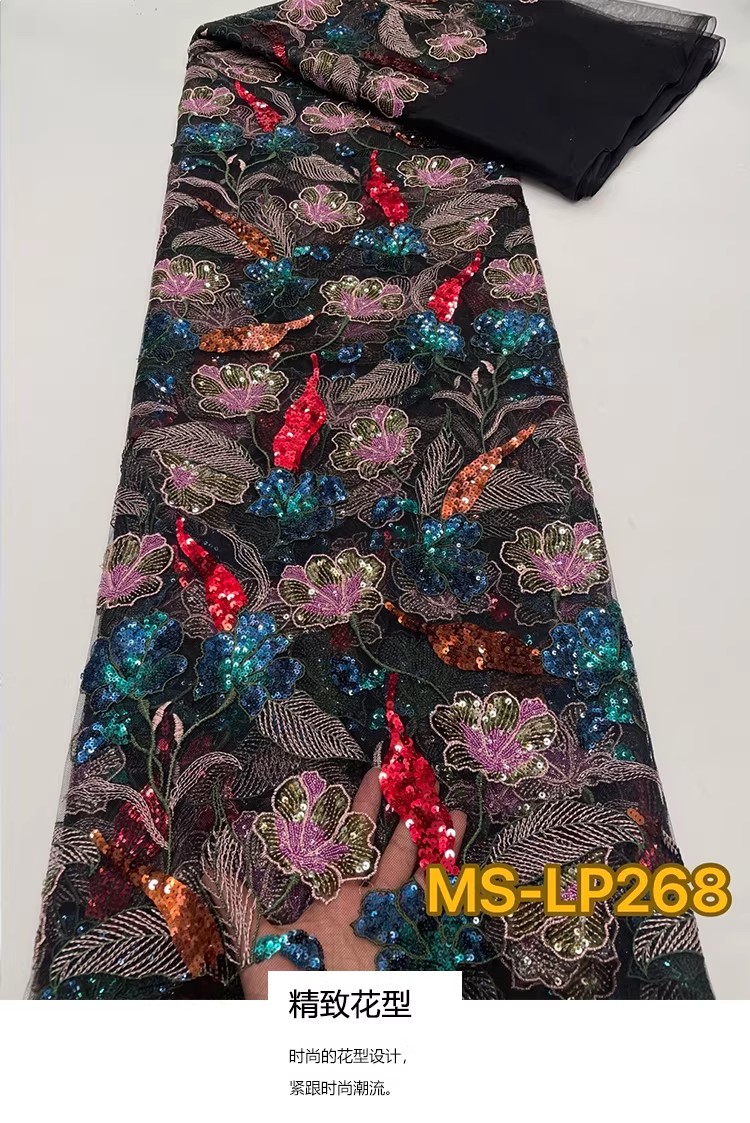 1yard Luxury Double color bead - Sewing Garments ulasan dan harga