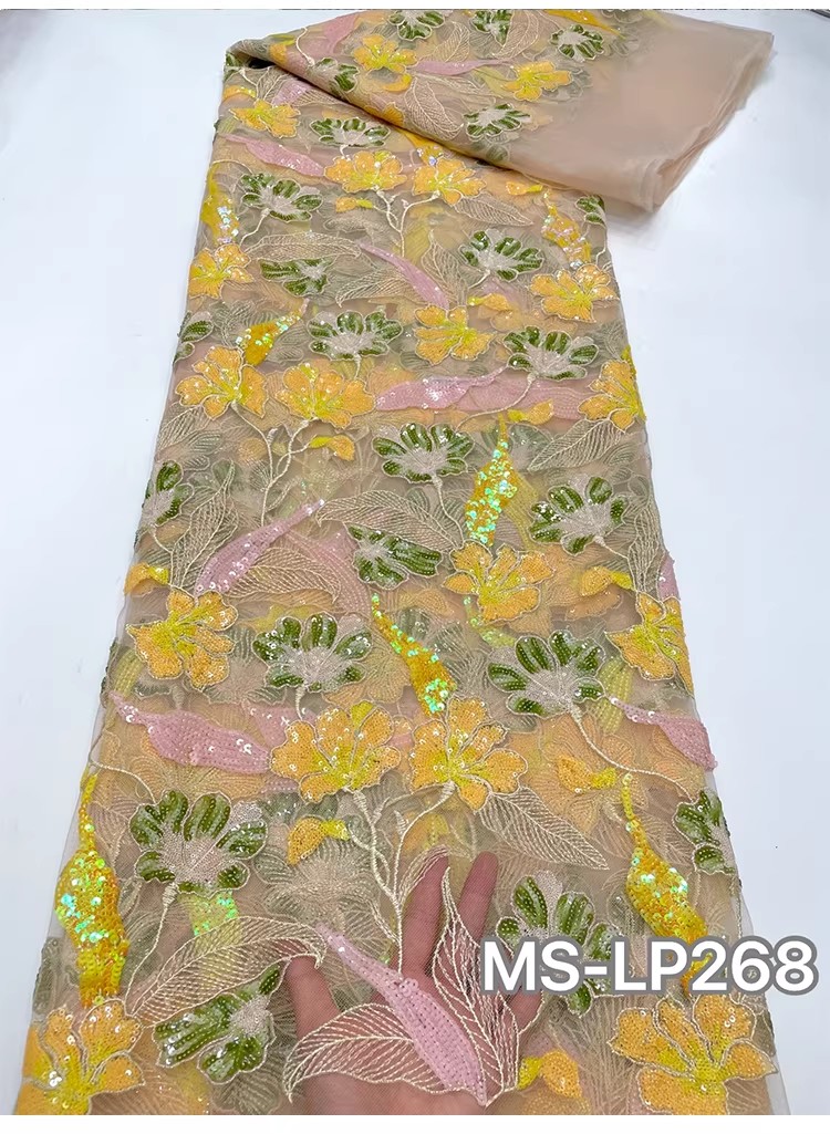 1yard Luxury Double color bead - Sewing Garments ulasan dan harga
