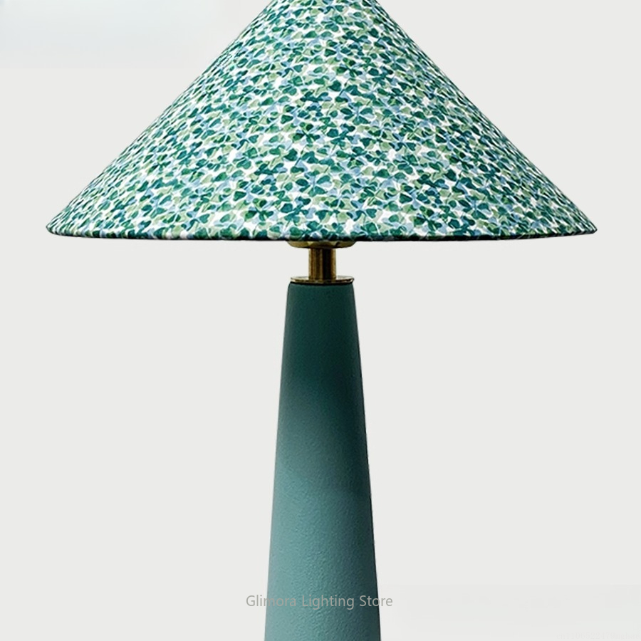Teal Umbrella Shape Table Lamp - Century Textile & Sewing Supply Photos ulasan dan harga