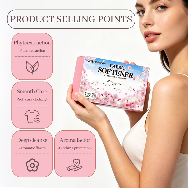 CASHAREYA Dryer Sheets 40pcs F - Fabric Softener Sheet ulasan dan harga