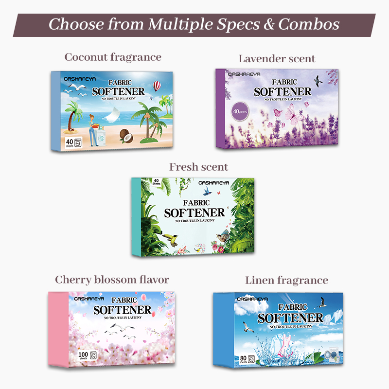 CASHAREYA Dryer Sheets 40pcs F - Fabric Softener Sheet ulasan dan harga